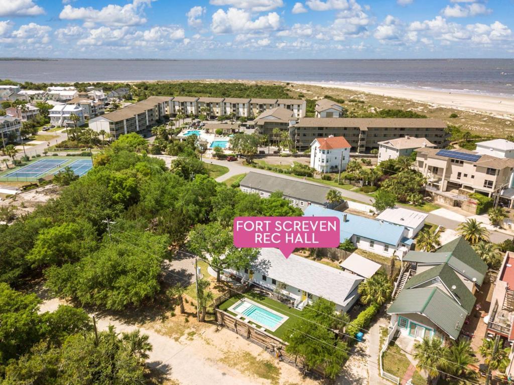 Willa Fort Screven Rec Hall Tybee Island Zewnętrze zdjęcie